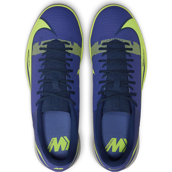 Nike Mercurial Vapor 14 Academy IC Indoor Soccer Shoe - Lapis/Volt/Blue Void