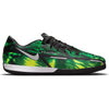 Nike Phantom GT2 Academy Shockwave IC Indoor Soccer Shoe - Black/Metallic Platinum/Green Strike