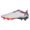 adidas Copa Sense .1 FG Firm Ground Soccer Cleat White/Metallic Iron/Solar Red