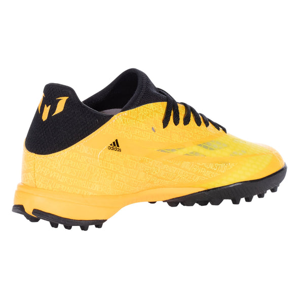 adidas X Speedflow Messi.3 TF Artificial Turf Soccer Shoe - Solar Gold/Core Black/Bright Yellow