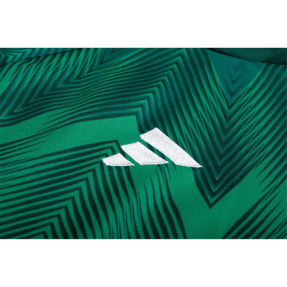 Men's Replica adidas Mexico Long Sleeve Home Jersey 2022