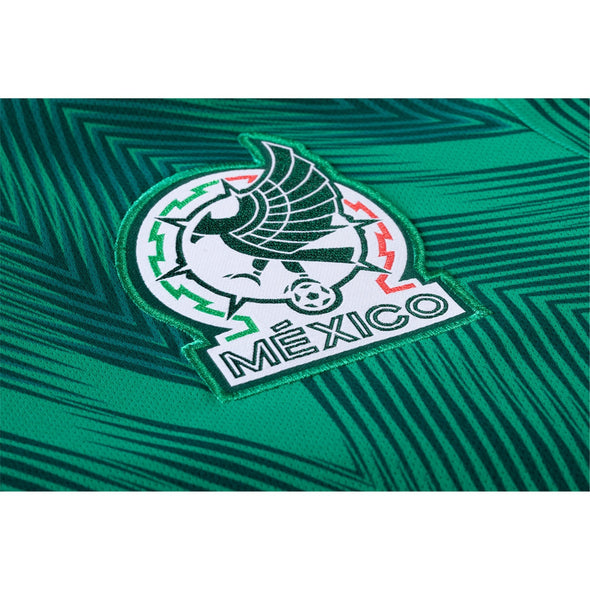Men's Replica adidas Mexico Long Sleeve Home Jersey 2022