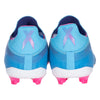 adidas X Speedflow+ FG Junior Firm Ground Soccer -  Cleat Sky Rush/Team Shock Pink/White