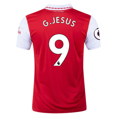 Kid's Replica adidas Gabriel Jesus Arsenal Home Jersey 22/23