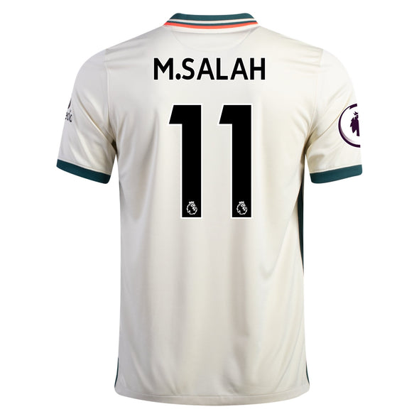 Nike Mo Salah 2021-22 Liverpool REPLICA Away Jersey - YOUTH