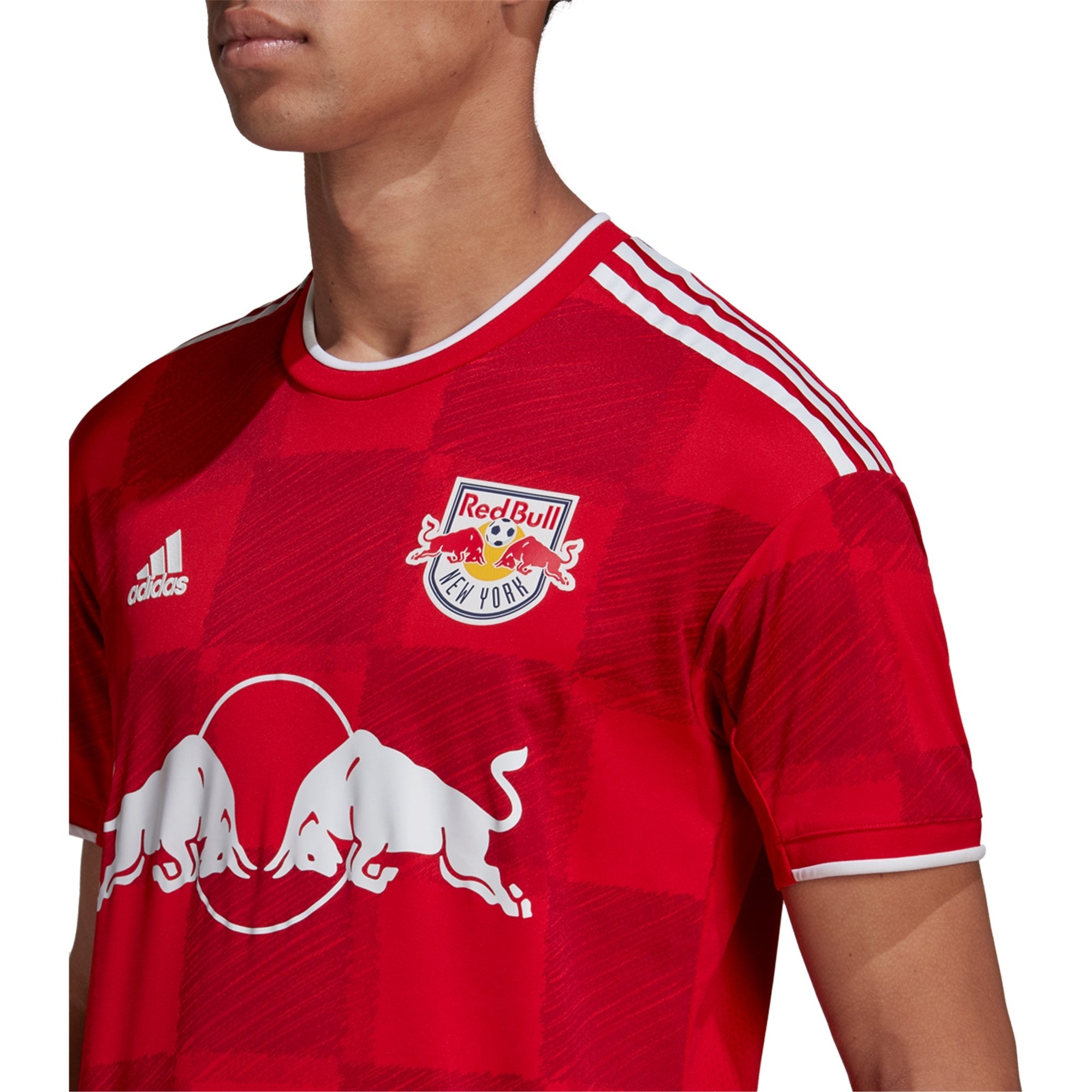  adidas Men's Soccer Red Bulls Home Jersey (X-Large