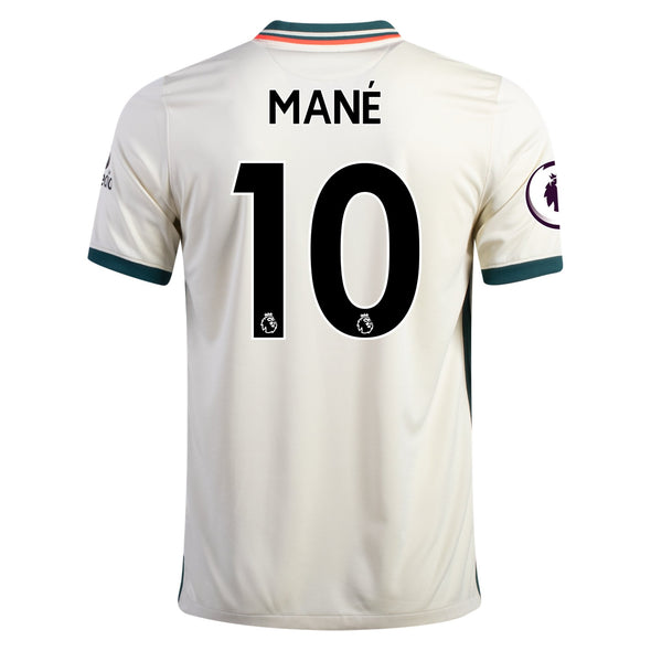 Nike Sadio Mane 2021-22 Liverpool REPLICA Away Jersey - YOUTH