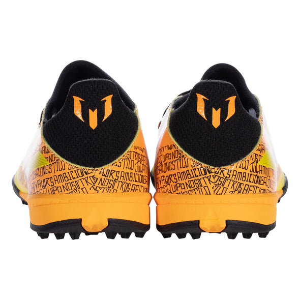adidas X Speedflow Messi.3 TF Junior Artificial Turf Soccer Shoe - Solar Gold/Core Black/Bright Yellow