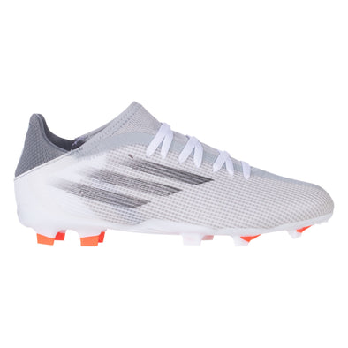 adidas X Speedflow.3 FG Junior Firm Ground Soccer Cleat - White/Core Black/Solar Red