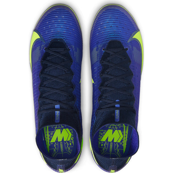 Nike Mercurial Superfly 8 Elite FG Firm Ground Soccer Cleat - Sapphire/Volt/Blue Void