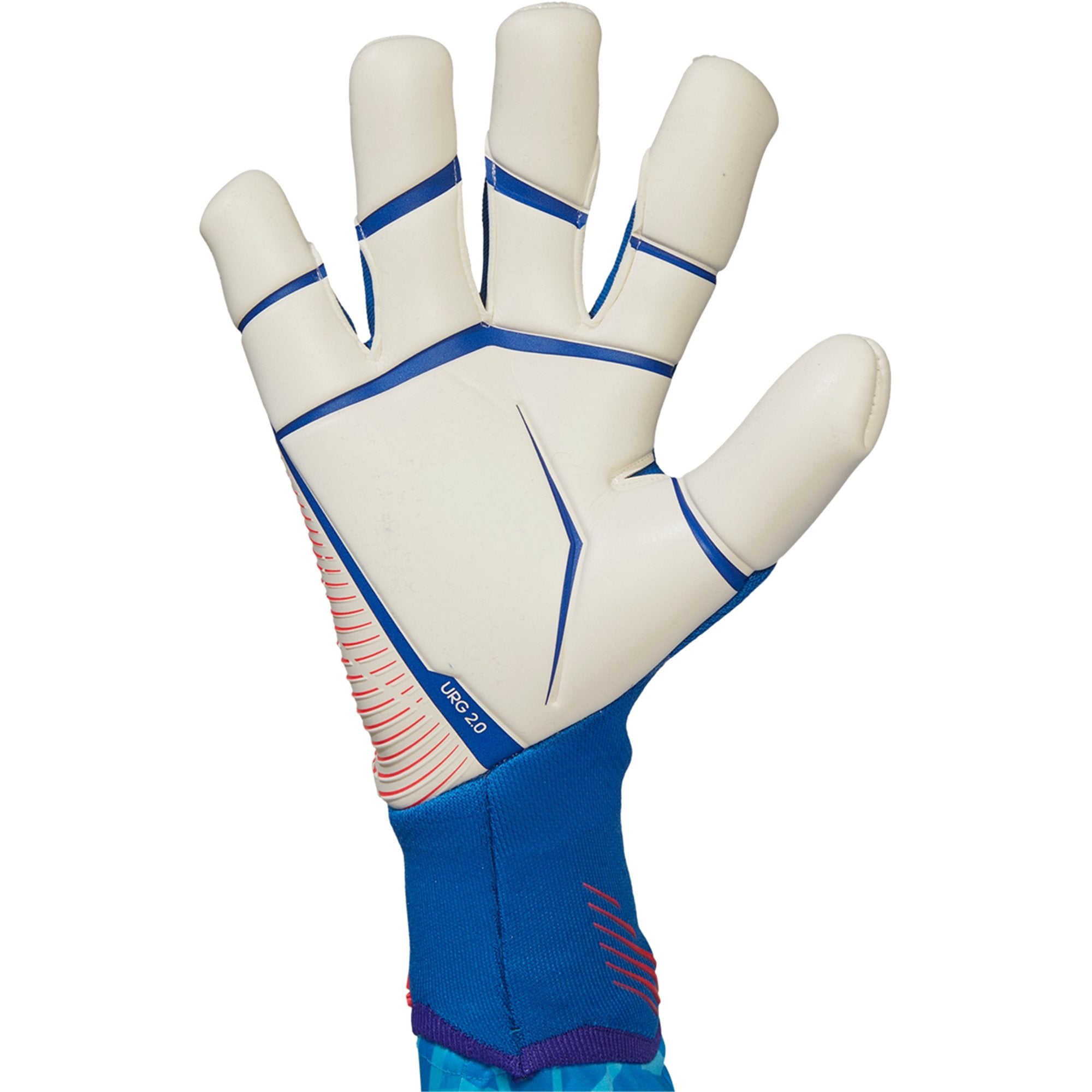 adidas Predator Pro Hybrid Goalkeeper Gloves - Blue/White/Red 