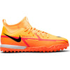 Nike Junior Phantom GT2 Academy TF DF Artificial Turf Soccer Shoe - Laser Orange/Black/Total Orange/Bright Crimson