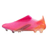 adidas X Ghosted + Firm Ground Cleats - Shock Pink/Core Black/Screaming Orange