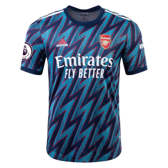 adidas Tobin Heath 2021-22 Arsenal AUTHENTIC 3rd Jersey - MENS