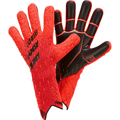 adidas Predator GL Pro Goalkeeping Gloves - SolarRed/Red/Black