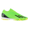 adidas X Speedportal.3 Laceless TF Artificial Turf Soccer Shoe - Solar Green/Core Black/Solar Yellow