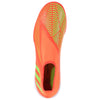 adidas Predator Edge.3 Laceless TF Artificial Turf Soccer Shoe - Solar Red/Solar Green/Core Black