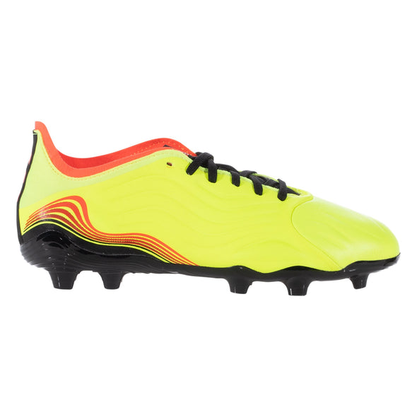 adidas Copa Sense .1 FG Junior Firm Ground Soccer Cleat - Solar Yellow/Solar Red/Core Black