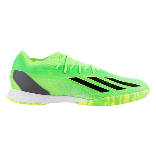 adidas X Speedportal.1 IN Indoor Soccer Shoe - Solar Green/Core Black/Solar Yellow