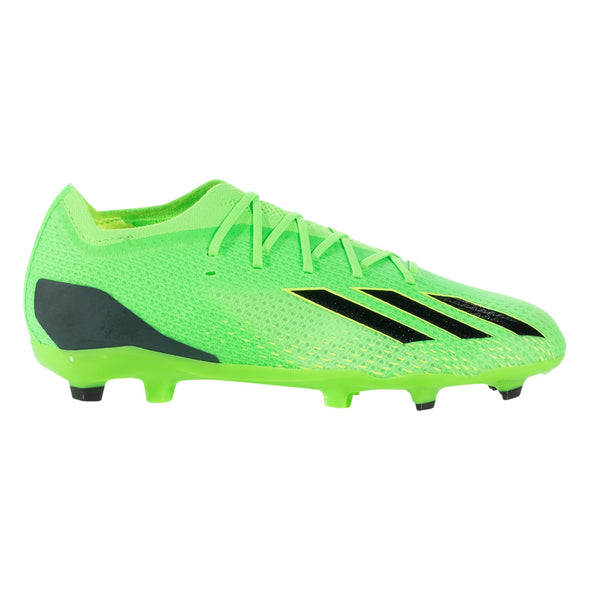 adidas X Speedportal.1 FG Junior Firm Ground Soccer Cleat - Solar Green/Core Black/Solar Yellow