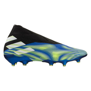 adidas Nemeziz+ FG Firm Ground Soccer Cleat - Team Royal Blue/White/Solar Yellow