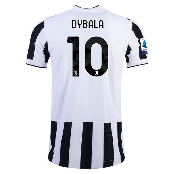 adidas Paulo Dybala 2021-22 Juventus AUTHENTIC Home Jersey - MENS