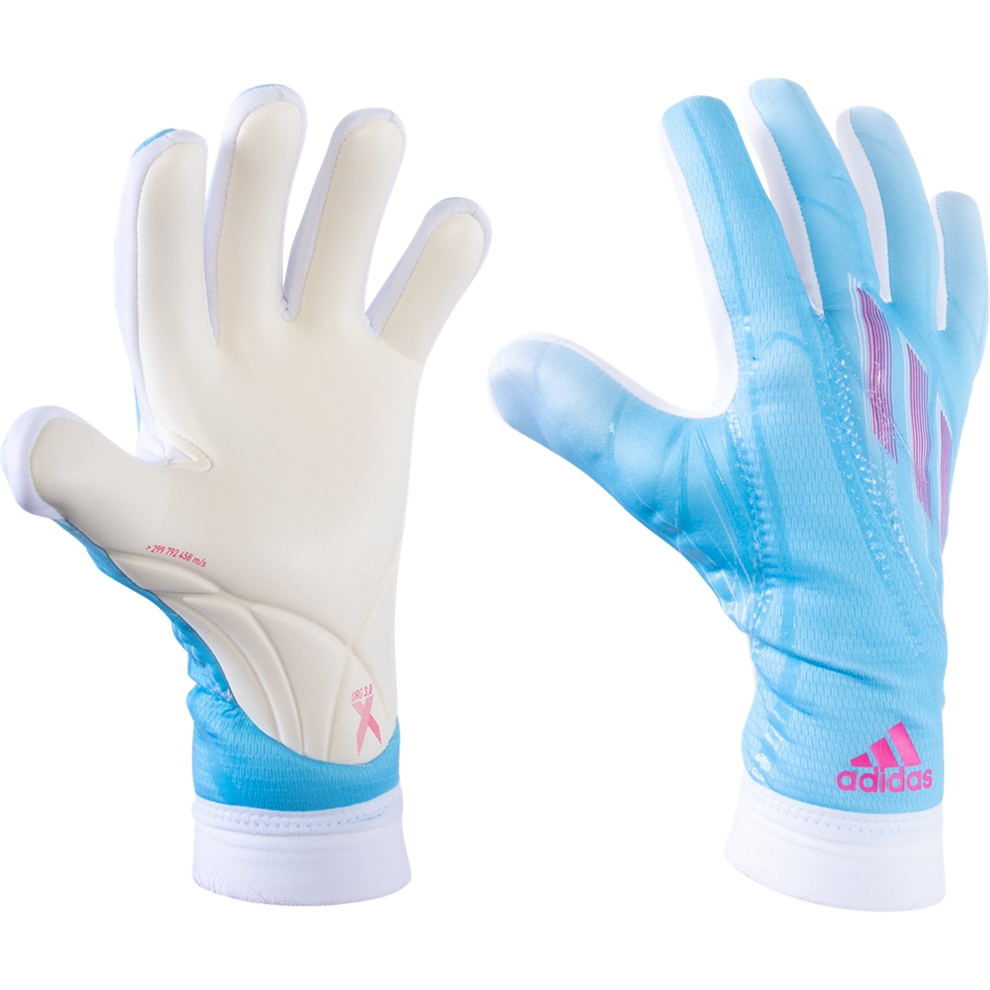 adidas PREDATOR 20 PRO HYBRID Soccer Goalkeeper Gloves | White-Orange