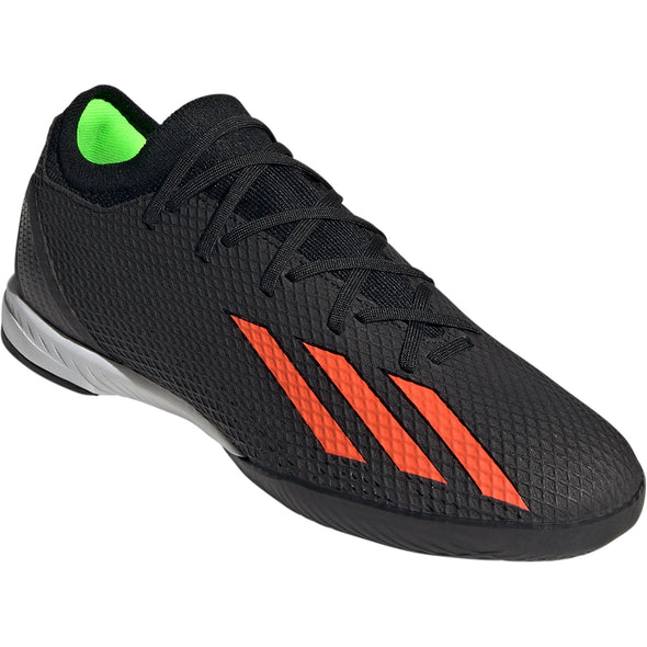 adidas X Speedportal.3 IN Indoor Soccer Shoe - Core Black/Solar Red/Solar Green