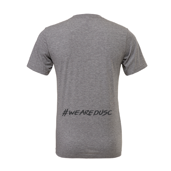 DUSC Boys (Logo) Bella + Canvas Short Sleeve Triblend T-Shirt Grey