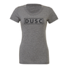 DUSC Girls (Club Name) Bella + Canvas Short Sleeve Triblend T-Shirt Grey