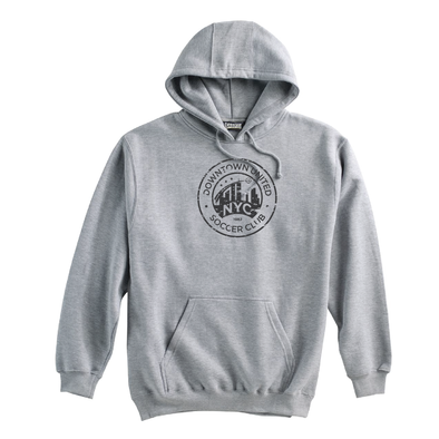 DUSC Boys (Logo) Pennant Super 10 Hoodie Grey