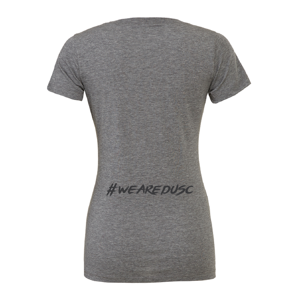 DUSC Boys (Club Name) Bella + Canvas Short Sleeve Triblend T-Shirt Grey