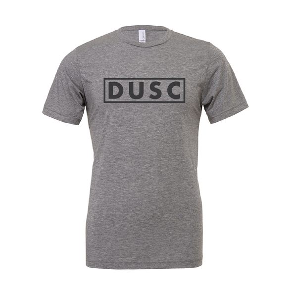 DUSC Boys (Club Name) Bella + Canvas Short Sleeve Triblend T-Shirt Grey