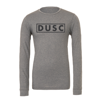 DUSC Girls (Club Name) Bella + Canvas Long Sleeve Triblend T-Shirt Grey