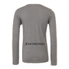 DUSC FAN (Logo) Bella + Canvas Long Sleeve Triblend T-Shirt Grey