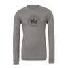 DUSC FAN (Logo) Bella + Canvas Long Sleeve Triblend T-Shirt Grey