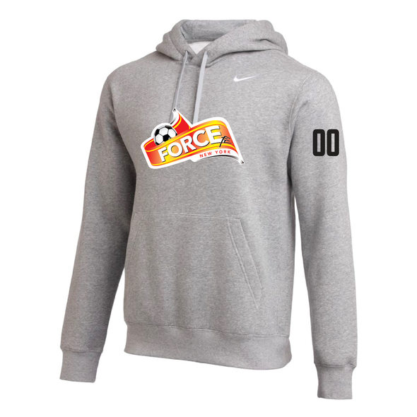 FORCE Nike Club Hoodie Grey