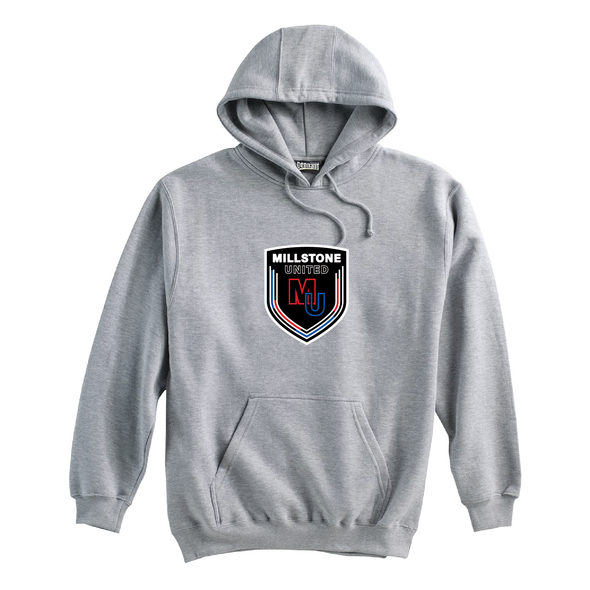 Millstone United (Logo) Pennant Super 10 Hoodie Grey