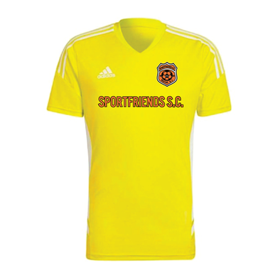 Sportfriends SC adidas Condivo 22 Goalkeeper Jersey Yellow