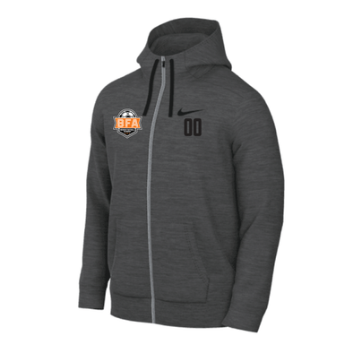 BFA Nike Fleece Full-Zip Hoodie Grey