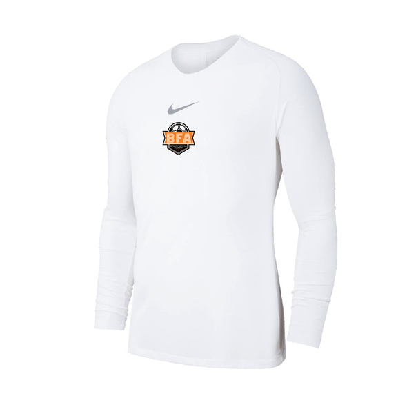 BFA Nike Park LS First Layer Compression White