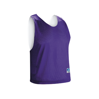 Pequannock SC Reversible Pinnie Purple/White