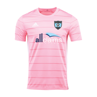 Weston FC Boys MLS Next adidas Campeon 21 Goalkeeper Practice Jersey Pink