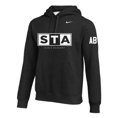 STA Girls Academy (Logo) Nike Club Hoodie Black