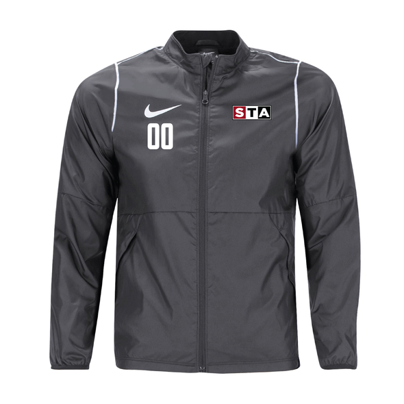 STA Boys ECNL Nike Park 20 Rain Jacket Grey