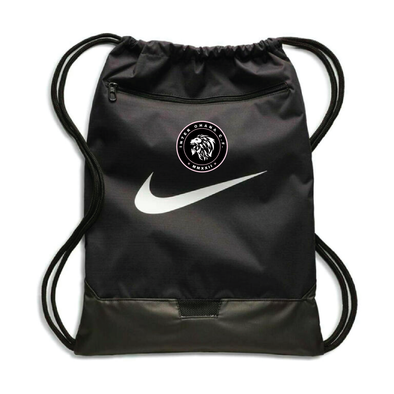 Inter Ohana Travel Nike Brasilia String Bag Black