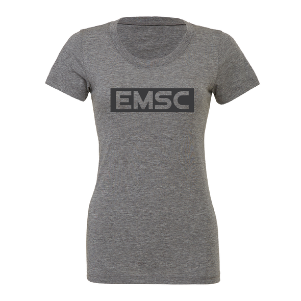 EMSC Long Island Premier (Club Name) Bella + Canvas Short Sleeve Triblend T-Shirt Grey