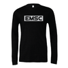 EMSC Long Island Premier (Club Name) Bella + Canvas Long Sleeve Triblend T-Shirt Heather Black