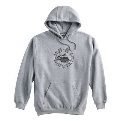 EMSC Long Island Premier (Logo) Pennant Super 10 Hoodie Grey