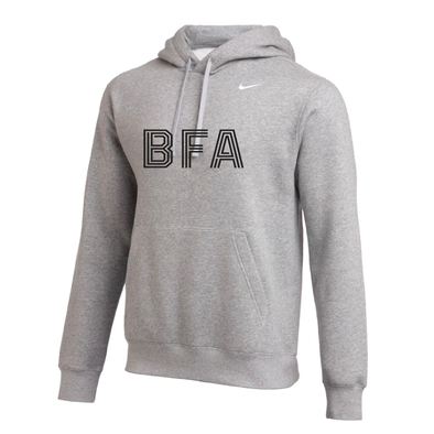 BFA FAN (Name) Nike Club Hoodie Grey